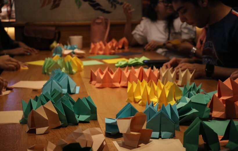 Crease & Create | A Modular-Kinetic Origami Workshop