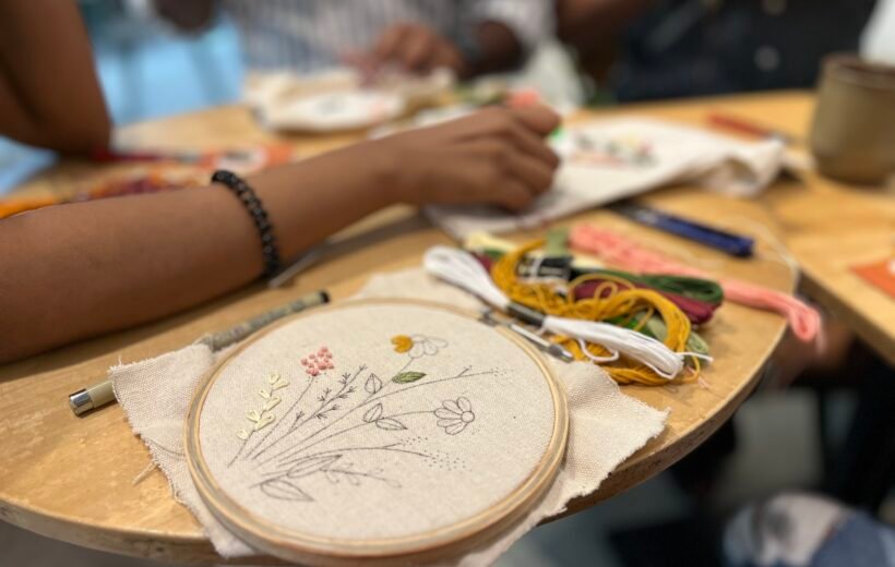 Knotting Hill | An Embroidery Basics Workshop